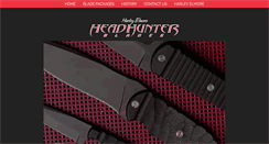 Desktop Screenshot of headhunterblades.com